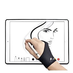 Grafická rukavica na kreslenie - čierna