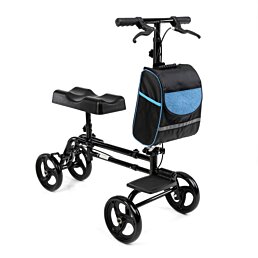 Skladacia kolobežka, chodítko s opierkou pri zlomenej nohe - Knee Walker, nosnosť 136kg