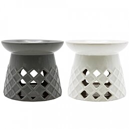 Arómalampa 10 cm Rombo, biela - Náhľad