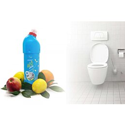WC Shine - profesionálny prípravok na dezinfekciu toaliet a bidetov, 1 L - Náhľad