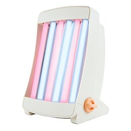 Horské slnko, tvárové solárium EFBE-SCHOTT GB 906C s 6 farebnými UV-trubicami, Cosmedico