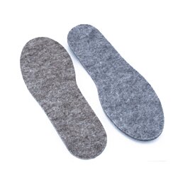 Hrejivé vložky z hrubého filcu 6 mm - protišmykový povrch, veľkosť 42 - Náhľad