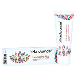 Hydratačný krém na ruky s ureou, alantoínom a aloe vera Handwunder Plus, 75 ml