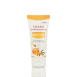 Hydratačný wellness krém s medom a mliekom CareMed, 75 ml - Náhľad