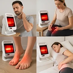 Terapeutická infračervená lampa Sollux na svetelnú terapiu s veľkou plochou - 300 W - Náhľad