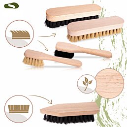 Súprava kefy na starostlivosť o koženú obuv, ShoeClinic 5v1 - Náhľad