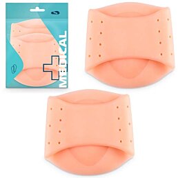 Podpora klenby chodidla - silikónové tlmiace bandáže na chodidlá, 1pár (2ks)