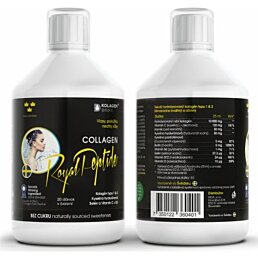 KolagenDrink Royal Peptide, hydrolyzovaný rybí kolagén bez cukru - 500 ml - Náhľad