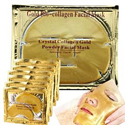 Zlatá kolagénová maska pod oči