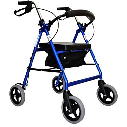 4-kolesové chodítko Impala so sedátkom skladateľné WIDE - nosnosť 150kg