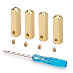 Koncovky na šnúrky do topánok, kovové, Aglets - Náhľad