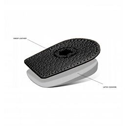 Dámske podpätenky do topánok čierne Elflex Black - Náhľad