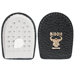 Korekčné podpätenky - kožené 1/pár - čierne