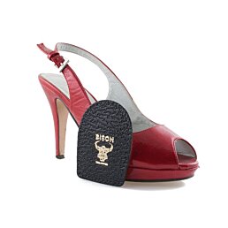 Korekčné podpätenky - kožené 1/pár - čierne - Náhľad