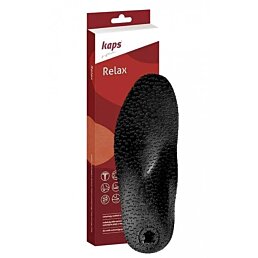 Ortopedické kožené vložky do topánok RELAX black