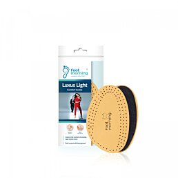 Kožené podpätenky do topánok s aktívnym uhlím Foot Morning Luxus Light