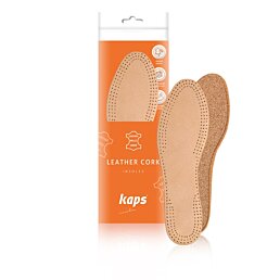 Pánske kožené vložky do topánok s korkom, Leather Cork