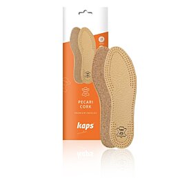 Kožené vložky do topánok Pecari Cork