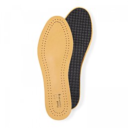 Kožené vložky do topánok s aktívnym uhlím absorbujúcim pot Anatomic - Náhľad