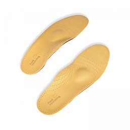 Kožené vložky do topánok s aktívnym uhlím absorbujúcim pot Foot Morning Deluxe - Náhľad