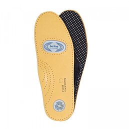 Kožené vložky do topánok s aktívnym uhlím Foot Morning Gel Deluxe - Náhľad