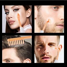 Kozmetický ozonizér PRO + 4 hlavice LZ-006B