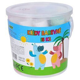 Kriedy na chodník okrúhle, Wiky, 15 ks