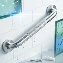 Bezpečnostné nerezové madlá k vani, sprche a dverám – 2 ks - Náhľad