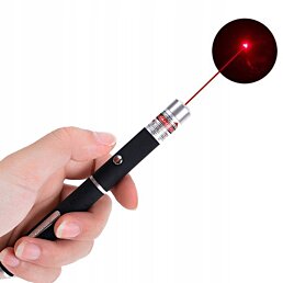 Laserové ukazovátko, červené