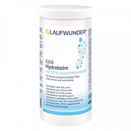 Hydratačný krém na nohy, veľmi suchá a citlivá pokožka nôh, Laufwunder Hydrobalm, 450 ml