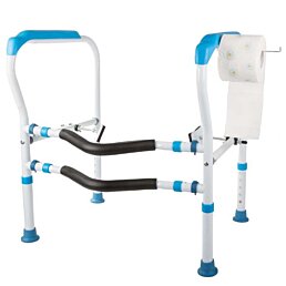 Madlo na WC k toalete s nastaviteľným rámom pre invalidov - Náhľad