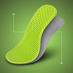 Gélové tlmiace vložky každodenné použitie do pracovnej obuvi, Work Fit - Náhľad