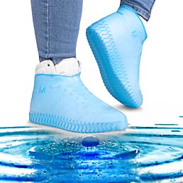 Vodeodolné návleky na topánky\n, modrá, Max