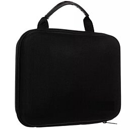 Masážna pištoľ s 8 nástavcami Top Gun, čierna - Náhľad