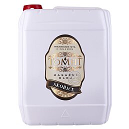 Masážny olej škorica, 5l