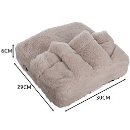 Masážny prístroj na nohy Slippers, 30 x 29 x 6 cm - Náhľad