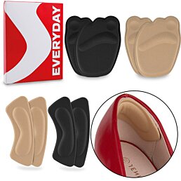 Sada náplastí proti oderu päty - penové, 4 komplety