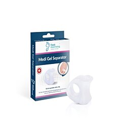 Medziprstový separátor krúžkom, CE zdravotná pomôcka Medi Gel Separator