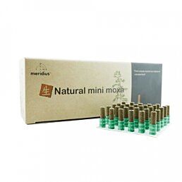 Prírodné mini moxa rolky, Natural Mini Moxa Rolls 180 ks