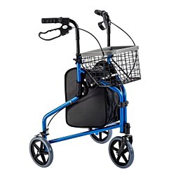 Hliníkové trojkolesové chodítko RTA 891L, modré