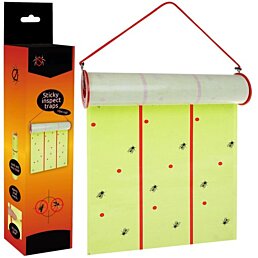 Mucholapka s lepidlom, rolka 10 m