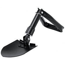 Multifunkčná skladacia lopatka 58 cm, čierna - Náhľad