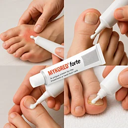 Mykored® forte krém na liečbu plesne na nohách - 20ml - Náhľad