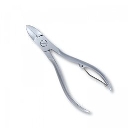 Nail nippers profesionálne kliešte na strihanie nechtov, matný chróm, 12 cm