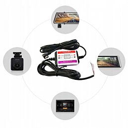 Napájacia batéria pre mini USB autokameru 12-36 V - Náhľad