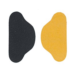 Náplaste do topánok proti oderu - pätičky, 9 x 4,5 x 1cm, čierna