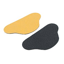 Náplaste do topánok proti oderu - pätičky, 9 x 4,5 x 1cm, čierna - Náhľad