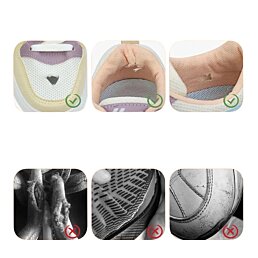 Náplasti na opravu obuvi samolepiace, Holes Repair, biele, 6 ks - Náhľad