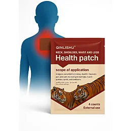 Náplasti proti bolesti s eukalyptom a mentolom - 4 ks