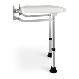 Nástenná sprchová lavica s nožičkami JMC-C 5105